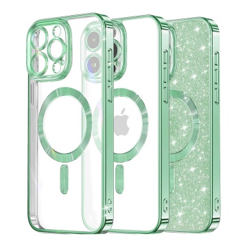 Husa MagSafe - iPhone 15 Pro - Verde Deschis - Img 1