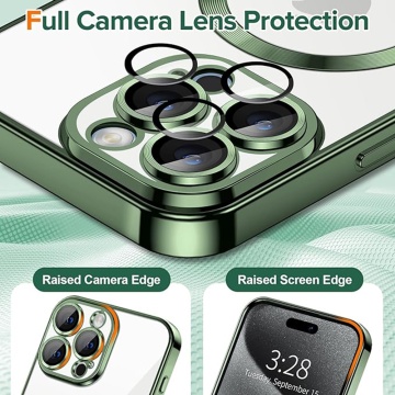 Husa MagSafe - iPhone 15 Pro - Verde - Img 5