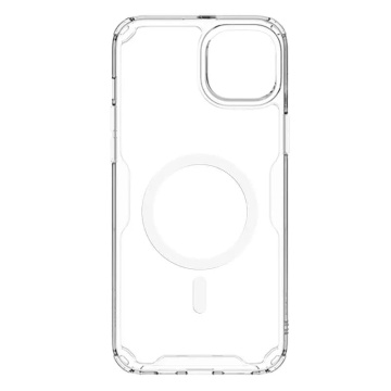Husa Nature TPU MagSafe Case - iPhone 15 Plus - Transparent - Img 5