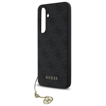 Husa originala Guess Samsung Galaxy S24 FE Hardcase 4G Charms Collection GUHCS24FEGF4GGR - Gri - Img 3