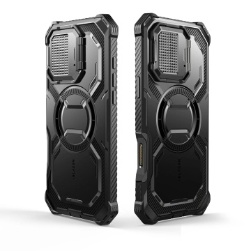 Husa pentru iPhone 16 Plus + Folie - I-Blason Armorbox - Black - Img 2