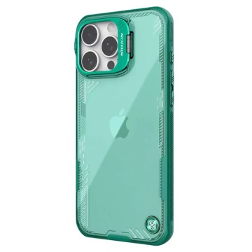 Husa pentru iPhone 16 Pro Max - Nillkin Iceblade Prop (with Camera Cutout) - Green - Img 5
