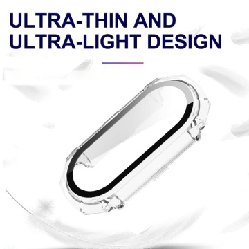 Husa pentru Xiaomi Mi Band 9 NFC + Folie - Techsuit Defense360 Pro - Clear - Img 3