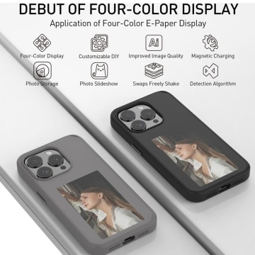 Husa premium iPhone 14 Pro Techsuit SmartScreen NFC, Negru - Img 4