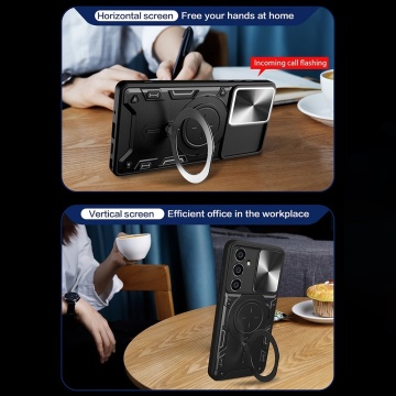 Husa Samsung Galaxy A15 4G Techsuit CamGuard Pro - Albastru - Img 5