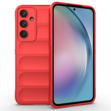 Husa Samsung Galaxy A55 5G Techsuit Magic Shield, Red - Img 1