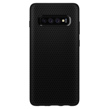 Husa Samsung Galaxy S10 Plus Spigen Liquid Air - Negru Mat - Img 3