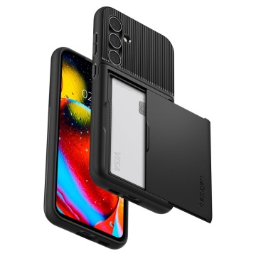 Husa Samsung Galaxy S23 FE Spigen Slim Armor CS - Negru - Img 6