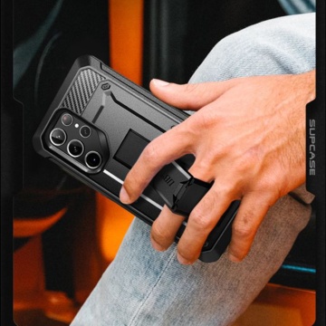 Husa Samsung Galaxy S23 Ultra Supcase Unicorn Beetle Pro, Black - Img 6