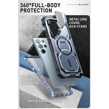 Husa Samsung Galaxy S24 Ultra, I-Blason Armorbox MagSafe- Albastru - Img 2