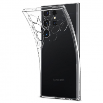 Husa Samsung Galaxy S24 Ultra Spigen Liquid Air, Clear - Img 4