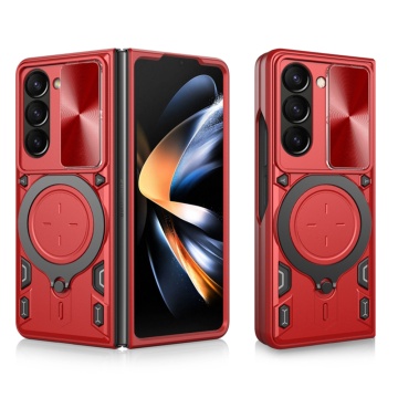 Husa Samsung Galaxy Z Fold6 Techsuit CamGuard Pro - Rosu - Img 1