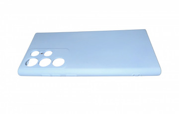 Husa Silicon Samsung Galaxy S22 Ultra - Baby Blue - Img 4