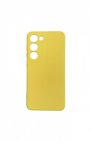 Husa silicon Samsung Galaxy S23 - Galbena - Img 1