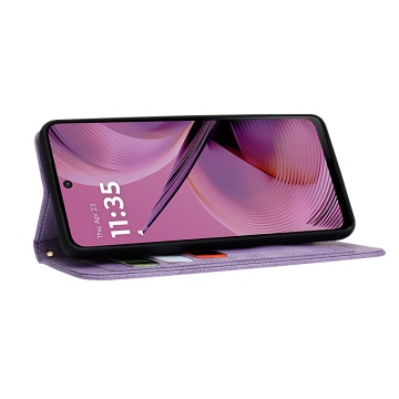 Husa Techsuit Motorola Moto G35 FlipCraft - Violet - Img 4