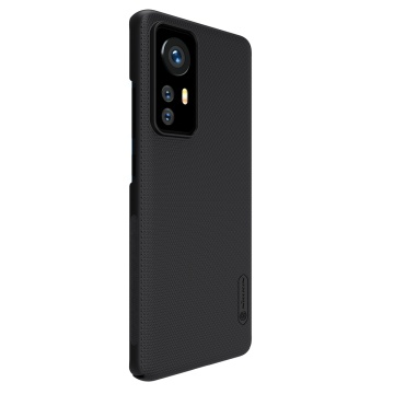 Husa Xiaomi 12X Nillkin Super Frosted Shield - Negru - Img 2