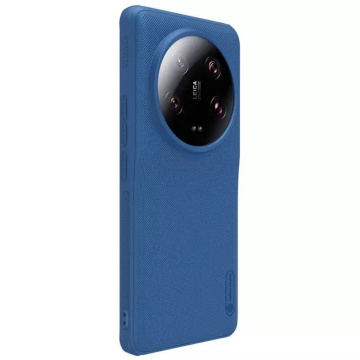 Husa Xiaomi 13 Ultra Nillkin Super Frosted Shield - Albastru - Img 3