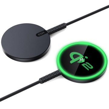 Incarcator MagSafe wireless ESR HaloLock Qi2, 15W - Negru - Img 3