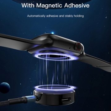 Incarcator wireless pentru Apple Watch Yesido DS18, Negru - Img 4