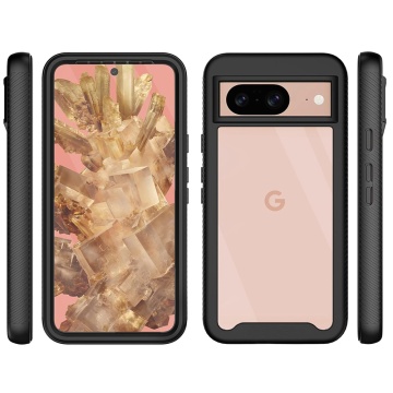Pachet 360° Husa + folie Google Pixel 8a Techsuit Defense - Negru - Img 4
