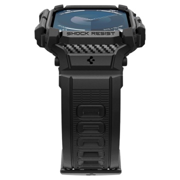 [Pachet husa + curea] Apple Watch 10 42mm Spigen Rugged Armor Pro - Negru - Img 6