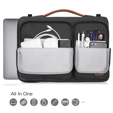 Servieta, geanta laptop 16″ business Tomtoc A42F2D1- Negru - Img 4