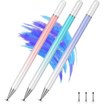 Stylus pen universal, creion touchscreen Techsuit JC04, Roz - Img 7