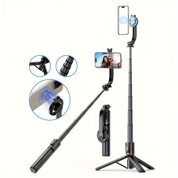 Tripod selfie stick cu telecomanda Yesido SF19 - Negru - Img 6