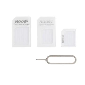 Adaptor Nano SIM, Micro SIM Techsuit Unlimited Innovation - Alb - Img 3