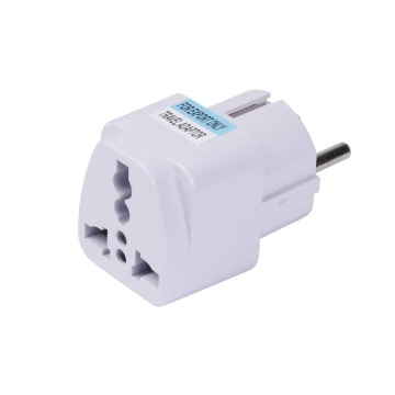 Adaptor priza universal pentru calatorie Techsuit, C524 - Alb - Img 2