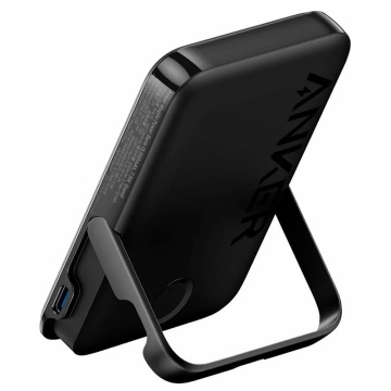 Baterie Externa Anker - wireless 322 (A1618G11) - MagSafe, pentru iPhone, 5000mAh, 7.5W - Negru - Img 5