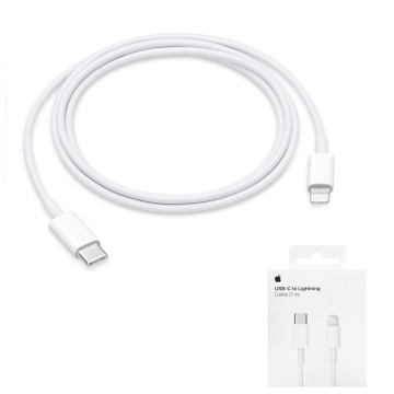 Cablu Apple A2561 tip C Thunderbolt 3 la Lightning, MM0A3ZM/A - Alb - Img 1