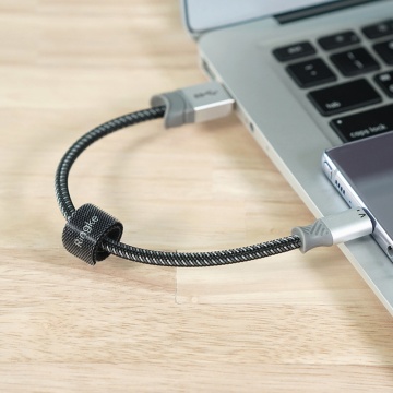 Cablu de date Ringke - USB la Type-C, 20cm - Gri - Img 7