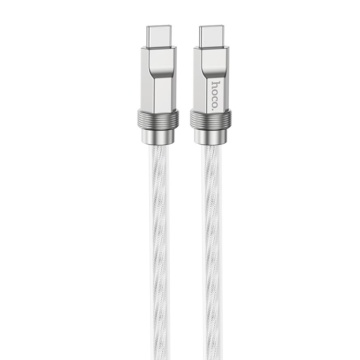Cablu Super Fast Charging Type-C PD100W Hoco U113, 1m - Argintiu - Img 1