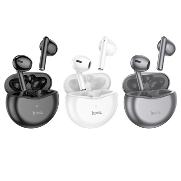 Casti Hoco fără fir (EW14) - TWS cu Bluetooth 5.3 - Gri metal - Img 3