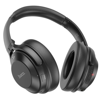 Casti Hoco fără fir (W37) - Bluetooth 5.3, Reducere activă a zgomotului, Multipoint - Negru - Img 3