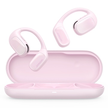 Casti JoyRoom fără fir (JR-OE1) - Bluetooth 5.3, Open-Ear, True Wireless, Microfon - Roz - Img 1