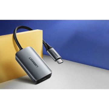 Convertor video Type-C la Mini PD, Ugreen, 60351 - Gri - Img 3