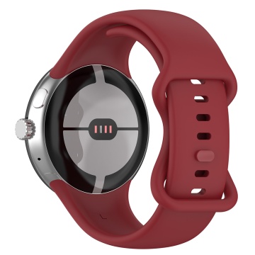 Curea Google Pixel Watch 3 45mm, W031 - Bordo - Img 1