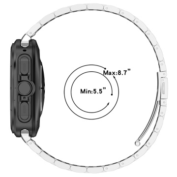 Curea Samsung Galaxy Watch Ultra 47mm Techsuit W010 - Argintiu - Img 3