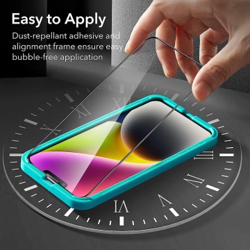 Folie sticla iPhone 13 Pro Max ESR Screen Shield, Transparenta - Img 3