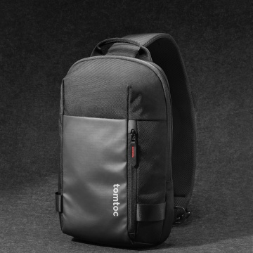 Geanta sling tableta 11 inch Tomtoc, 7l T24S1D1- Negru - Img 7