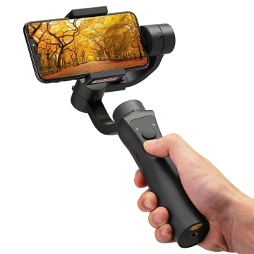 Gimbal telefon 360° Face Tracking Techsuit S5 - Negru - Img 2
