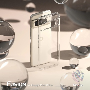 Husa Google Pixel 8 Pro Ringke Fusion - Transparent - Img 2