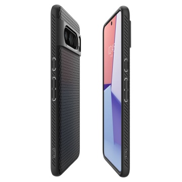 Husa Google Pixel 8 Pro Spigen Liquid Air - Negru Mat - Img 2