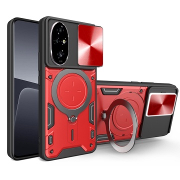 Husa Honor 200 Techsuit CamGuard Pro - Rosu - Img 1