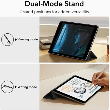 Husa iPad 9 10.2" (2021) ESR Ascend Trifold- Negru - Img 6