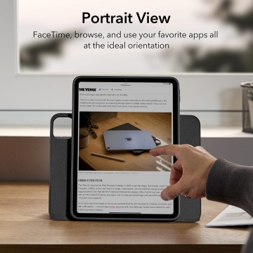 Husa iPad Air 13 (2024) ESR Shift Magnetic - Maro - Img 6