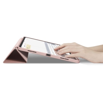 Husa iPad Air 13 (2024) Spigen Urban Fit, roz - Img 6