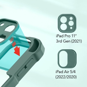 Husa iPad Air 5 (2022) ESR Rebound Hybrid- Verde - Img 6
